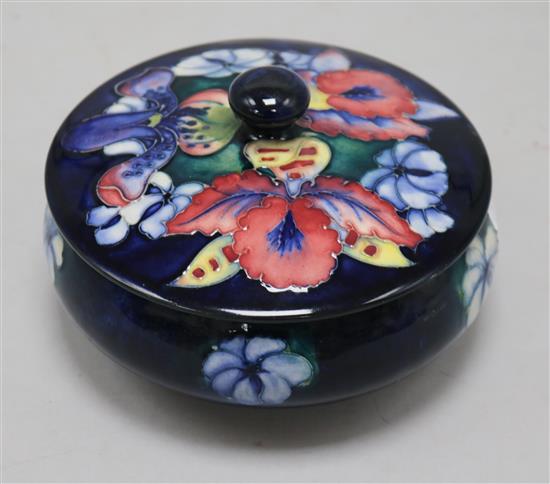 A Moorcroft bowl and cover